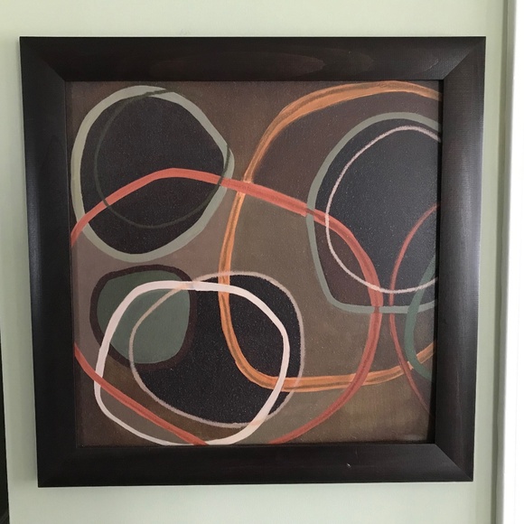 Longaberger Contemporary Circles Print - Picture 1 of 8